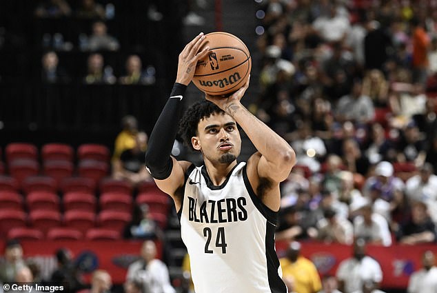 The couple's son, Justin Minaya, played for both the Portland Trail Blazers and their G-League affiliate during the 2023-24 season