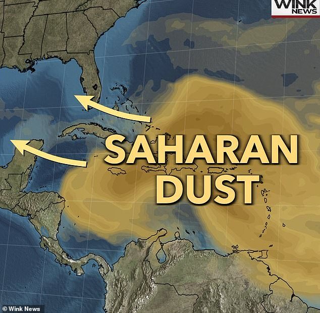 Florida Braces For 'dirty Rain' As Massive Cloud Of Saharan Dust Looms