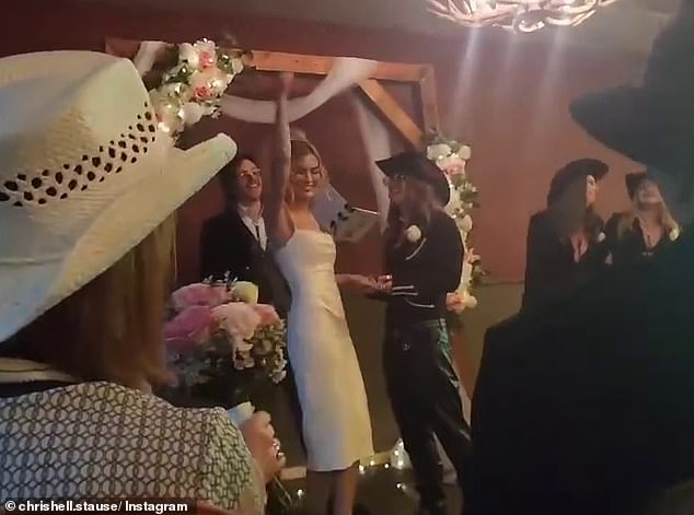 The 43-year-old Selling Sunset star confirmed the news on her Instagram Story on Monday, sharing a video of the vow renewal, which doubled as her birthday celebration.