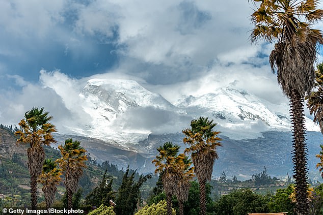 The mountains of northeastern Peru, with snow-capped peaks such as Huascaran and Cashan, are a favorite with climbers from all over the world