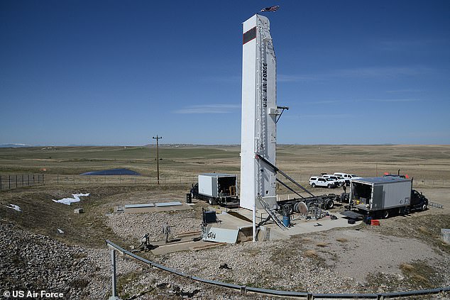 The ICBMs are spread across 40,000 square miles in the northern Midwest, primarily in North Dakota, Montana (pictured), Colorado, Wyoming and Nebraska.