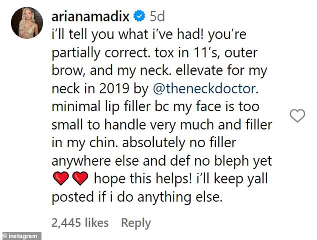 1721716744 252 Ariana Madix comes clean on ALL the cosmetic surgery tweaks