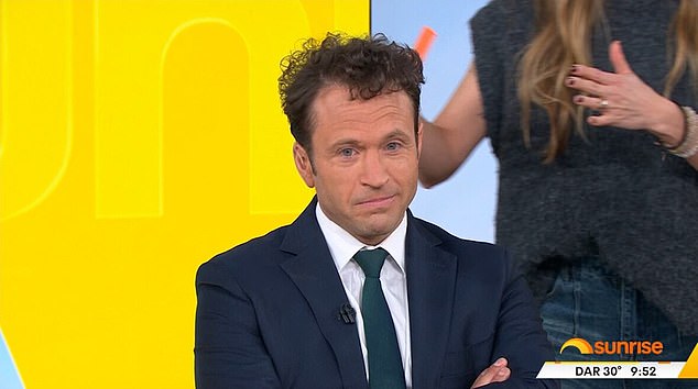 The 41-year-old breakfast show presenter got a perm during a beauty segment in which he and fellow journalist Liam Tapper got new haircuts