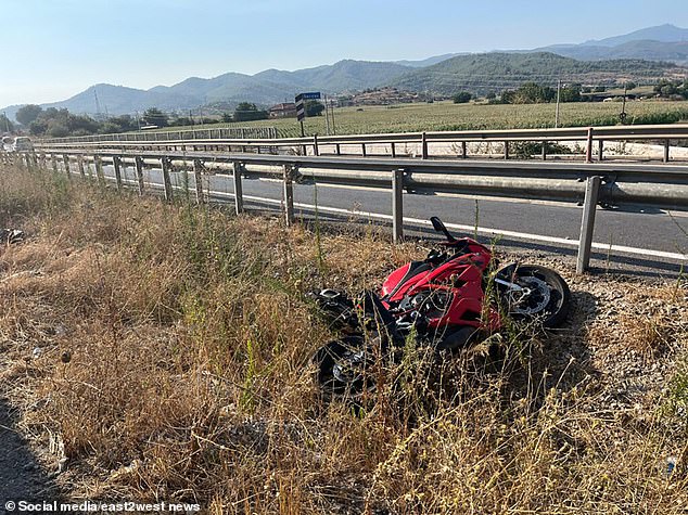 Ozolina was riding her red BMW motorcycle between Mugla and the popular resort of Bodrum before the crash. Another motorcyclist survived but was seriously injured, while another was unharmed.