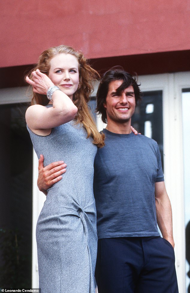 Kidman and Cruise have two adopted children from their marriage: Isabella, 31, and Connor, 29; pictured in Venice in 1999