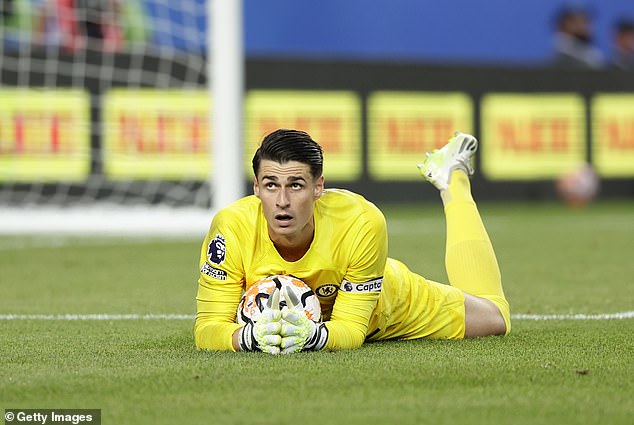 Four goalkeepers have been selected over Kepa Arrizabalga, with Chelsea considering a move for another goalkeeper this summer