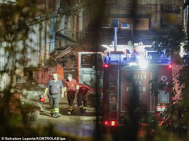 Emergency services were called to the scene of the accident and reportedly had to dig through the rubble to pull people out. A 29-year-old man died immediately, while a 35-year-old woman died after being taken to hospital