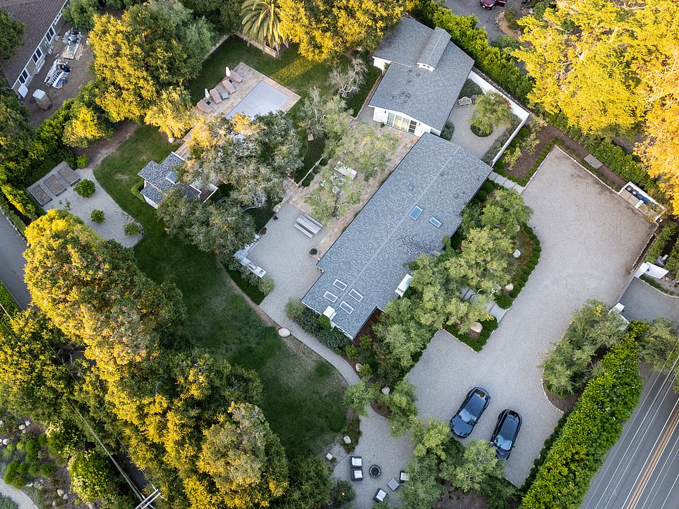 Christine complained in court last year that her previous home, a four-bedroom, $40,000-a-week rental in Montecito, complete with a large pool and custom amenities, wasn't good enough for her family.