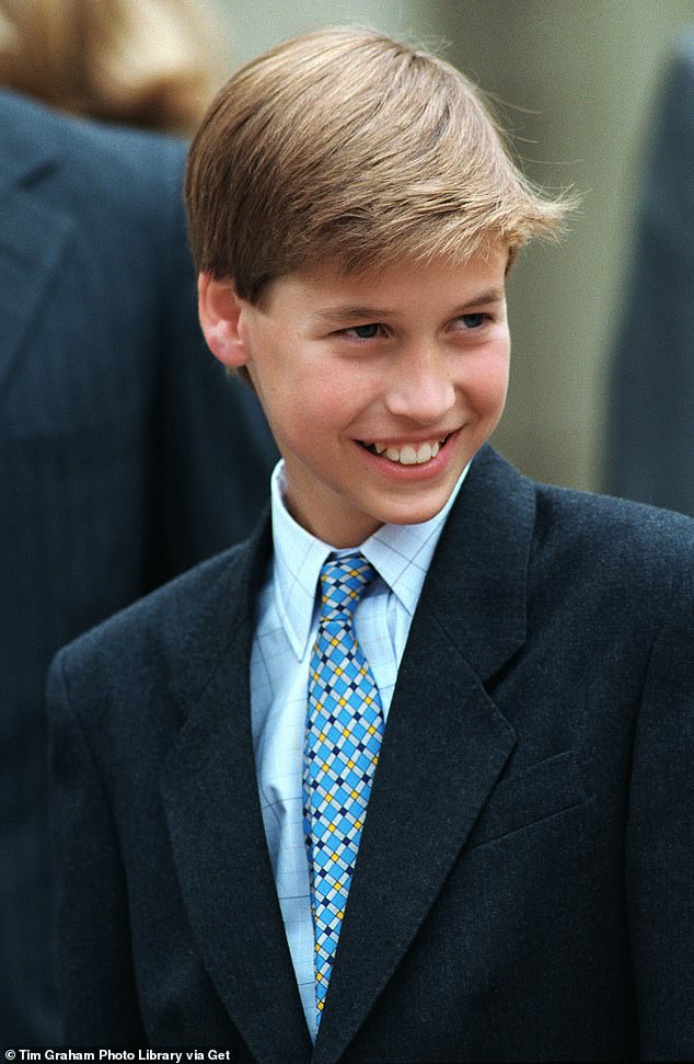 Wearing formal attire is a common trend among royal children, a trend that Prince William also followed when he was younger (seen in 2004)