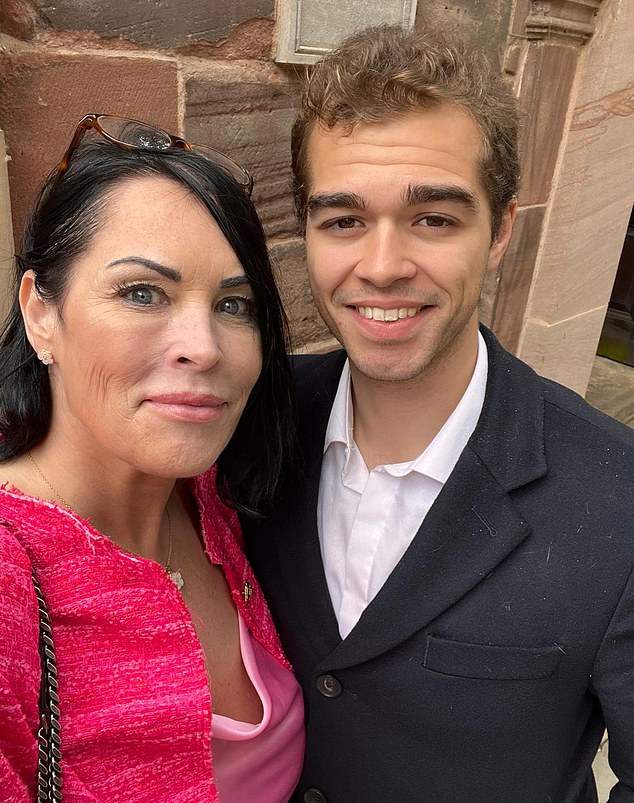 Ben Ross, 26, (pictured with his mother, Felix Robinson) has not been seen since July 10, days after his mobile phone and wallet were stolen in a beach robbery.