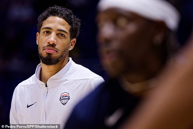 Tyrese Haliburton didn't play a single minute in the win over Germany