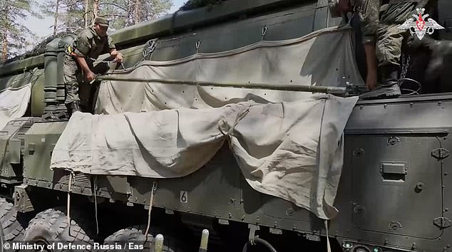 The Interfax news agency reported that the crews of the missile launchers would move more than 100 km to practice camouflage and deployment techniques