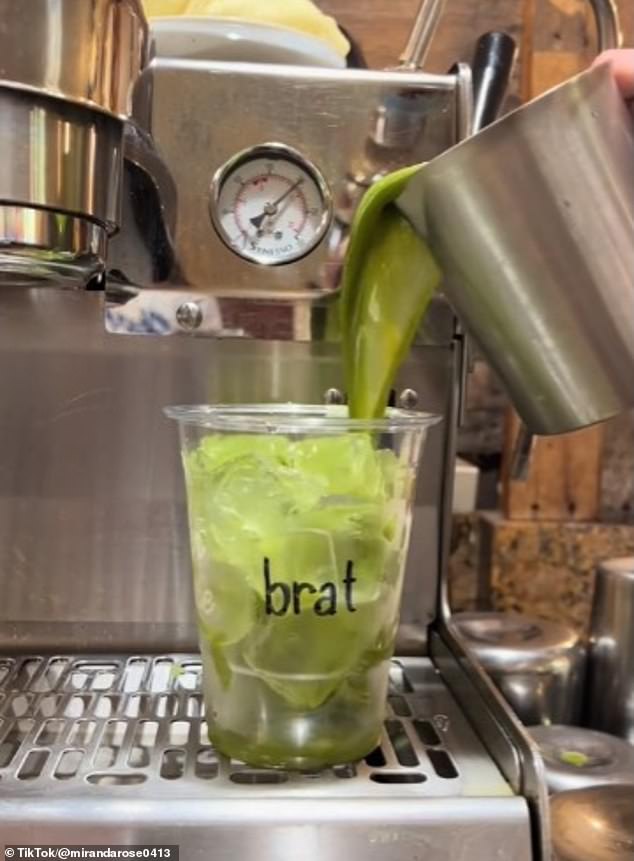 Some companies have even jumped on the bandwagon, with bars and coffee shops promoting bright green drinks