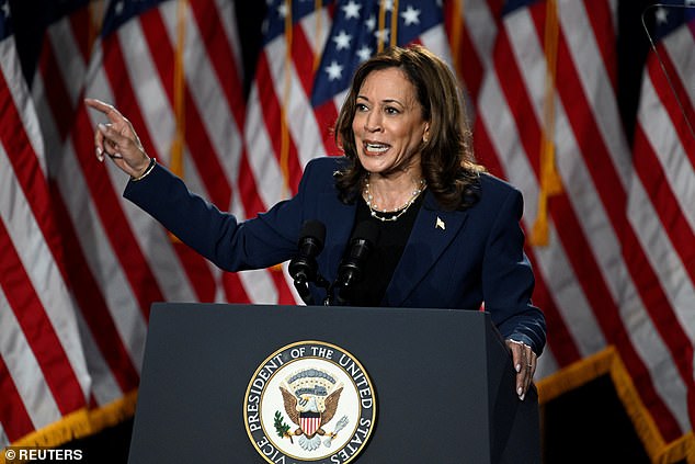 Vice President Harris praised Biden during her remarks, calling it one of the greatest honors to serve as his vice president. She also took aim at Donald Trump, denouncing him as a 