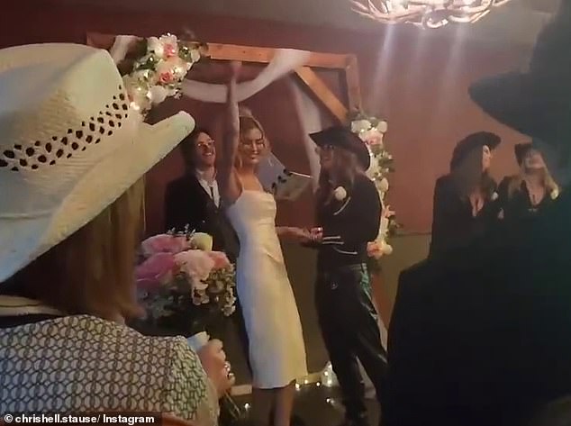 The 43-year-old Selling Sunset star confirmed the wedding news on her Instagram Story on Monday, sharing a video of the vow renewal that doubled as her birthday celebration