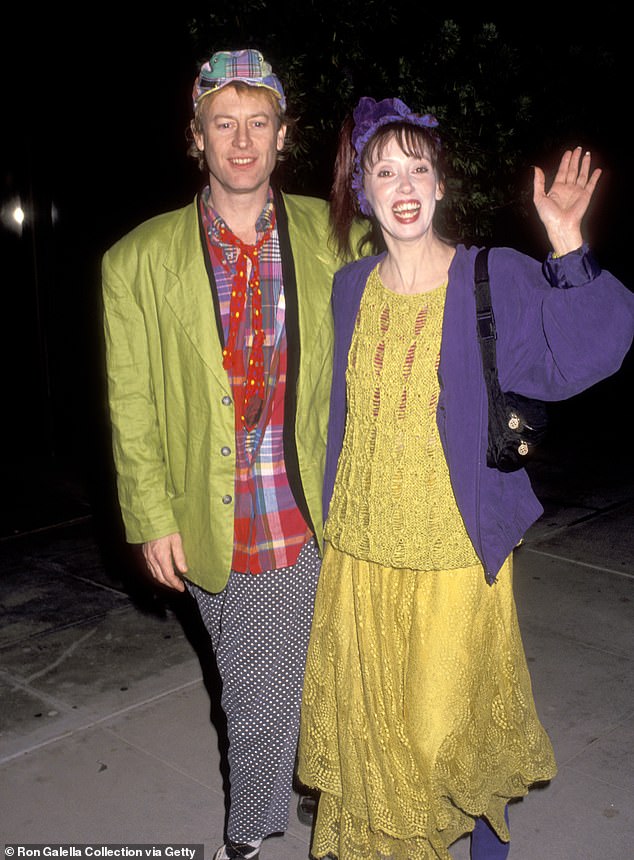 The couple was photographed at a premiere in Beverly Hills, California in December 1990