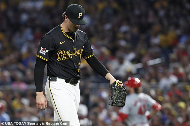 Skenes suffered his first major league loss Tuesday night against the St. Louis Cardinals