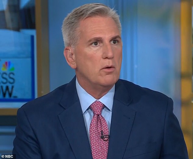 Former Speaker Kevin McCarthy warned Donald Trump and other Republicans not to make racist attacks on Kamala Harris