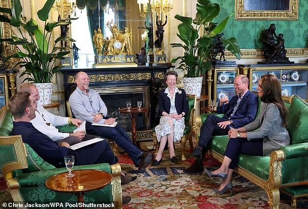 Prince William and Princess Anne are known to have a close bond. The pair appeared with Kate on Mike Tindall's podcast, The Good, The Bad and The Rugby, last year.