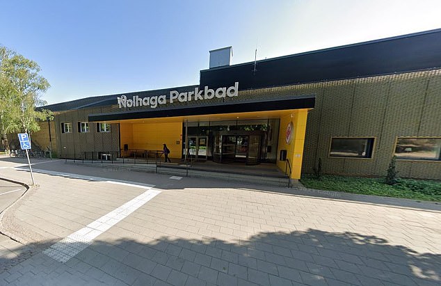 The 'talented' footballer was spotted by fellow players in the swimming pool at Nolhaga Parkbad in Allingsås and pulled out, local authorities said.