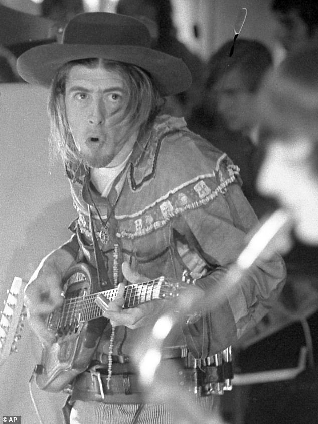 Mayall performs with his band the Bluesbreakers in Munich in 1969. The influential band was a training ground for Eric Clapton, Mick Fleetwood and many other superstars