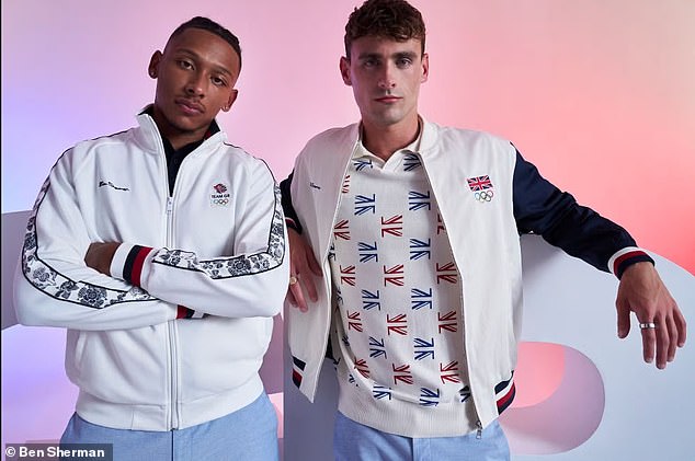 Fashion brand Ben Sherman has designed a range of items including a bomber jacket with a rose, thistle, daffodil and four-leaf clover embroidered on the back and a polo shirt