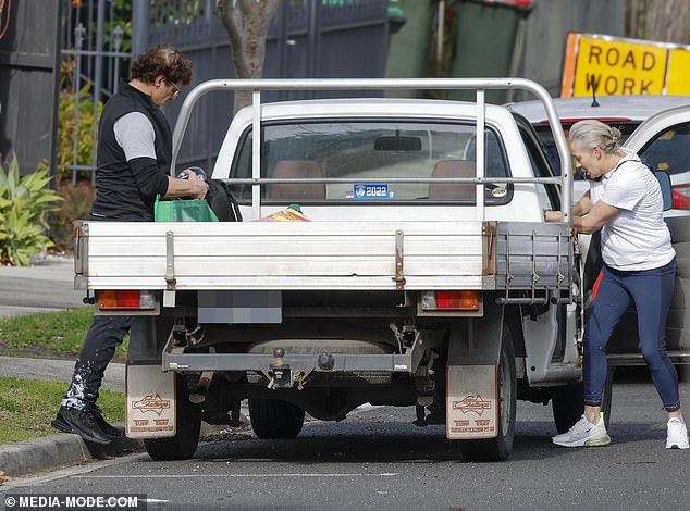 Neighbours claim Vince Colosimo has been living on the Caulfield North property on and off since May