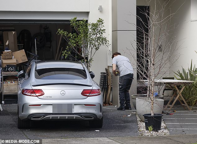 Another woman who claimed to have been Colosimo's mistress claimed the actor was picked up from her house in this Mercedes