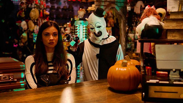 Terrifier 2 (pictured) grossed an impressive $15.7 million on a budget of just $250,000