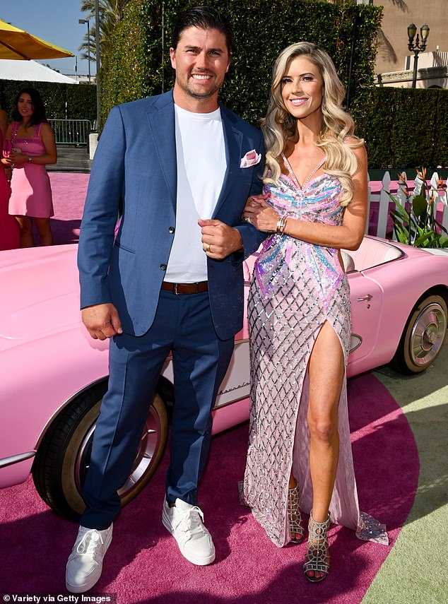 When Josh and Christina filed for divorce last week, speculation about the future of the project began; pictured at the Barbie premiere last week