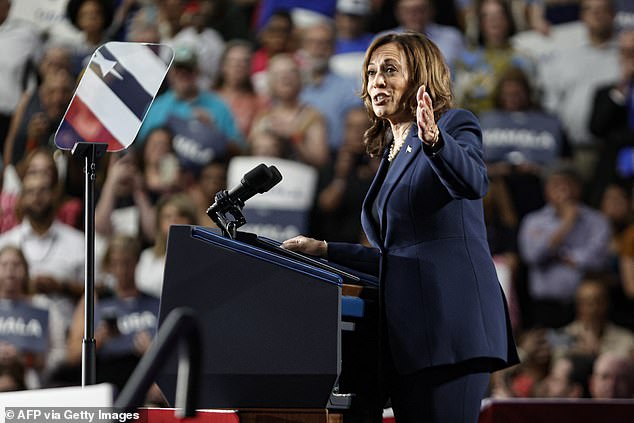 Harris was in Milwaukee on Tuesday for her first campaign rally since Joe Biden withdrew