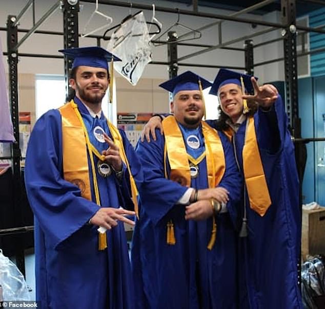 Lenay (left) recently graduated with an Associate's degree in Arts from Centralia College, located about 85 miles south of Seattle. He received honors in Phi Theta Kappa, President's List, Capital Classroom and Made Men