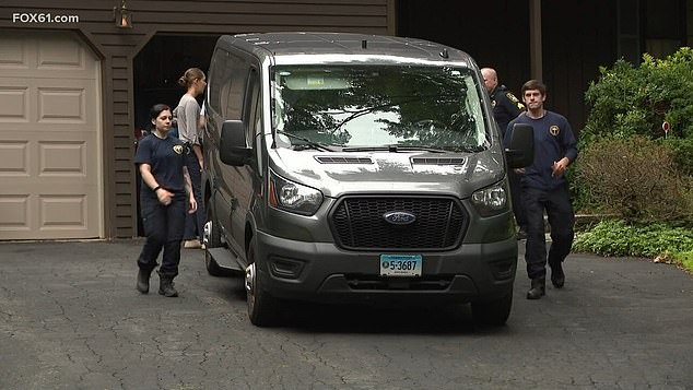 She was found dead Wednesday in their former shared home in Burlington, Connecticut, hours before she was to be sentenced