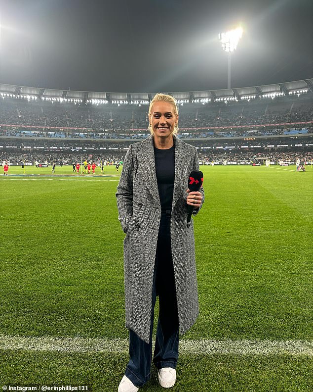 AFLW star Erin Phillips (pictured) could make a stunning return to the Mix radio station, months after her departure earlier this year