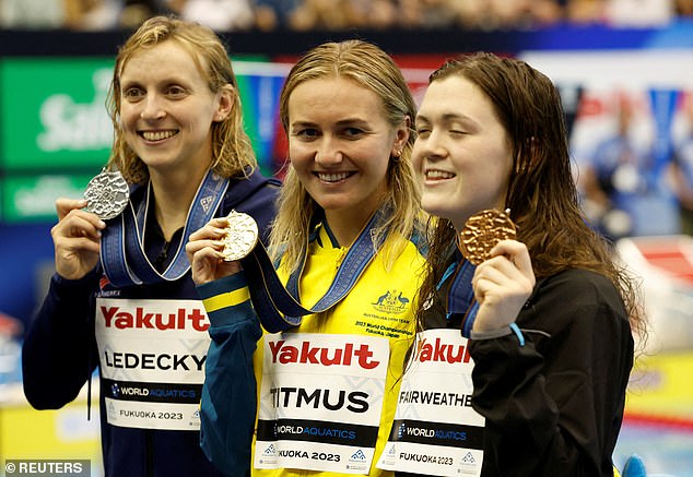 Ledecky has not defeated the Australian superstar in the 400m freestyle since 2019