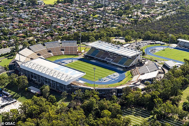 This is our time to show the world that we've grown up, the Nine star said during an interview on Brisbane's B105 Breakfast show, Stav, Abby & Matt. Pictured: The proposed location for OG2032