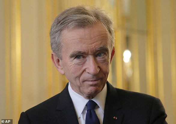 Bernard Arnault, 75, is the CEO of French luxury conglomerate LVMH