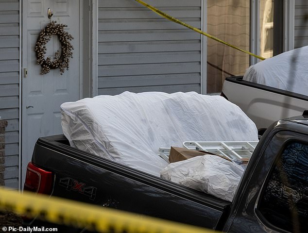 In January 2023, investigators were seen removing a blood-stained mattress from the home where four people from the University of Idaho were murdered