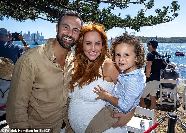 Jules and Cam already have a three-year-old son, Oliver, and the mother recently revealed she is already planning for a third child, saying: 'We're going to make it happen'