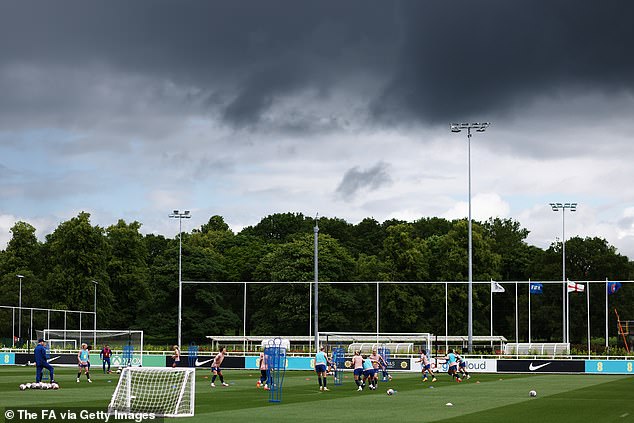 According to the report, Marc Skinner's team will move to St George's Park for the next two to three weeks