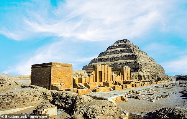 The Step Pyramid at Saqqara is easily accessible from Cairo