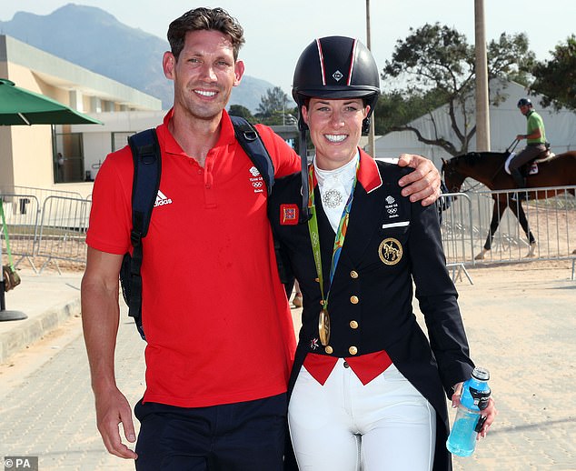 The couple are pictured together at Rio 2016. They met in 2007 but split in 2012.