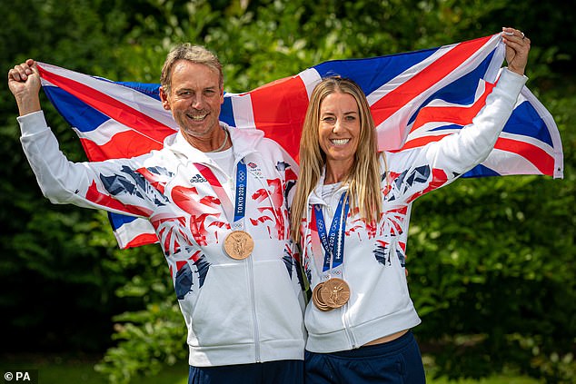 Carl Hester (left) was a former teammate and mentor of Dujardin