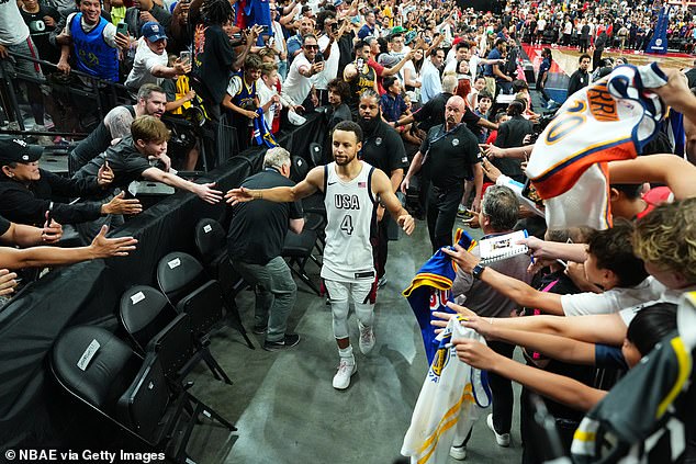 Swimmers and athletes are the backbone of Team USA, but their spotlight doesn't compare to that of the NBA basketball players