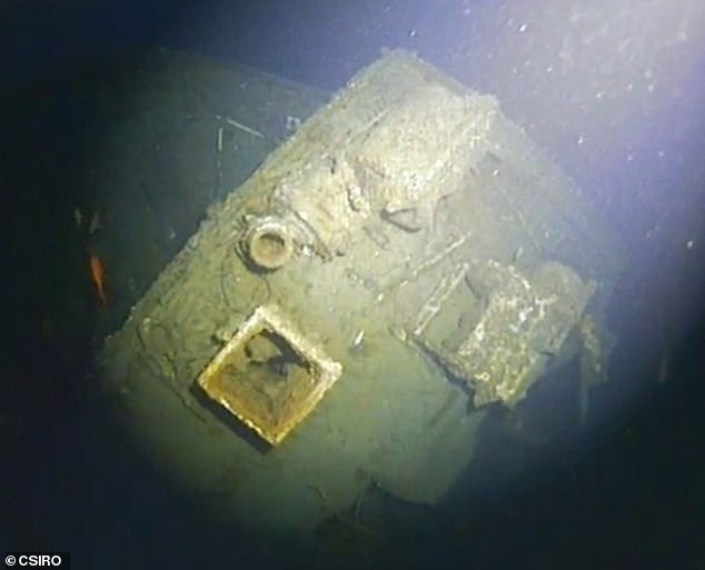 Now that the 55-year mystery has been solved, it offers comfort to survivors and relatives of the missing crew members (pictured is the wreck of the MV Noongah)