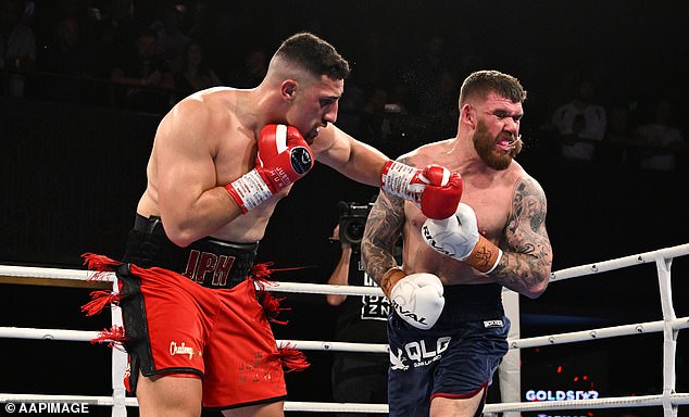 The Australian heavyweight defeated his undefeated rival in Brisbane