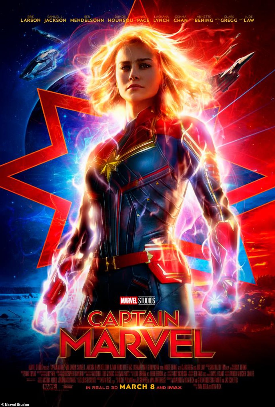 'Captain Marvel' was the first female-starring film released by Marvel