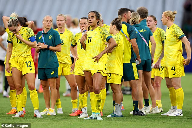 Their success came just hours after the Matildas collapsed against Germany in Marseille