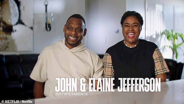 Jefferson's parents, John and Elaine, also appear in the Netflix series Receiver