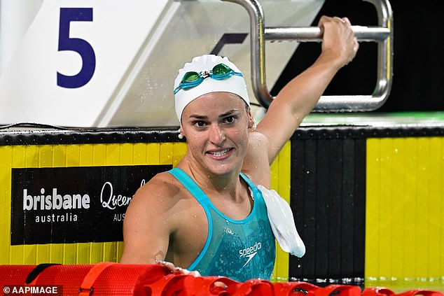 The 23-year-old is aiming to become the first Australian since Shane Gould to win three individual Olympic gold medals at a single Games